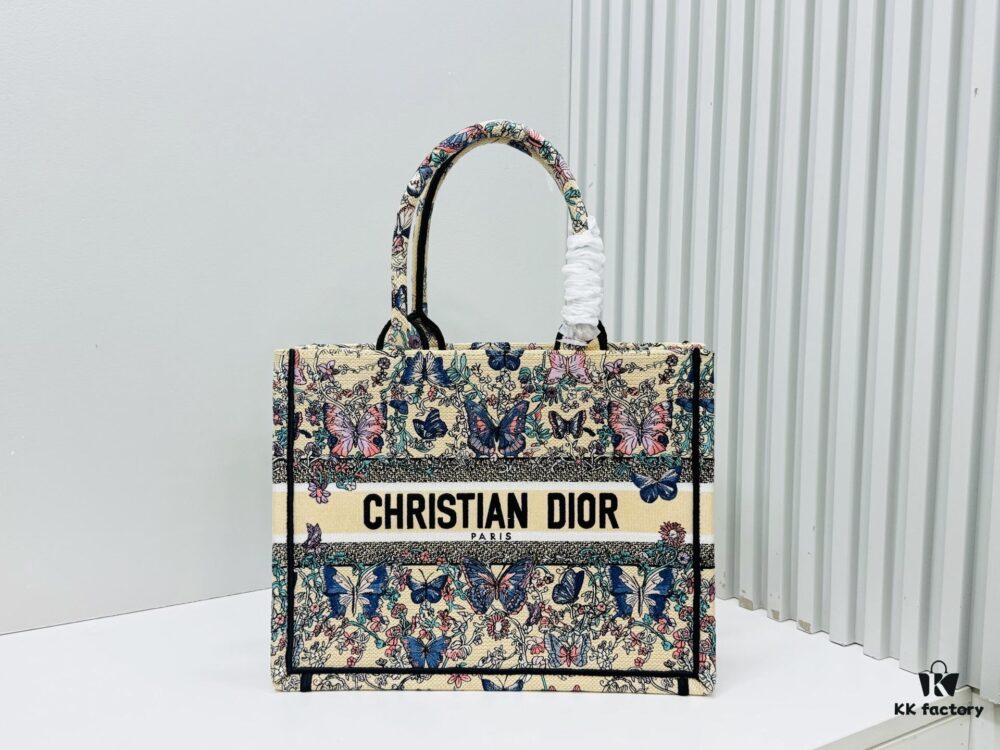 ️ Thick Yarn Heavy Fabric Original Order Medium [Dior Book Tote]