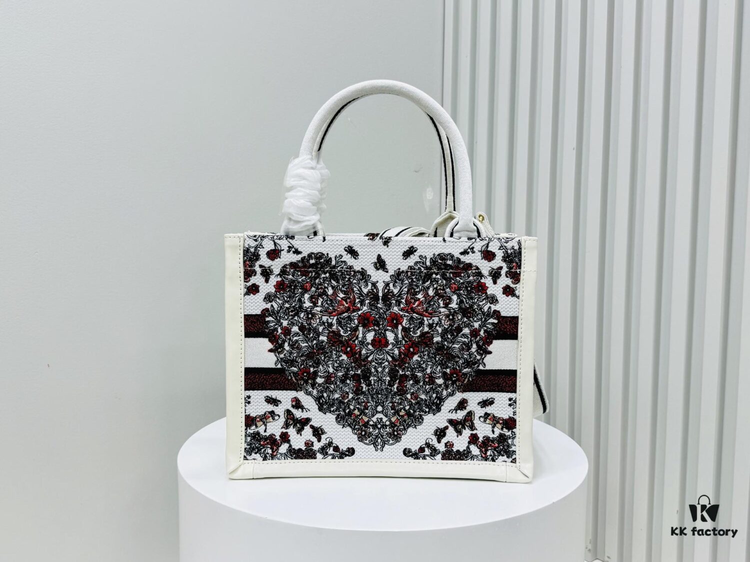 Dior Book Tote 24 Early Spring New Arrival Small Size with Leather Trim