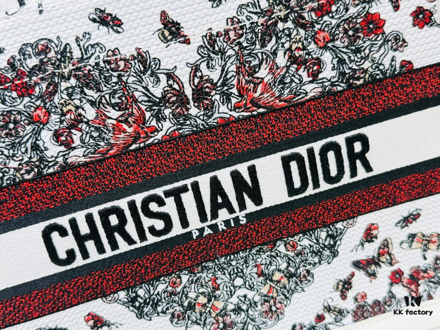 Dior Book Tote 24 Early Spring New Arrival Small Size with Leather Trim