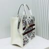 Dior Book Tote24 Early Spring New Arrival Large Size with Leather Trim