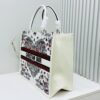 Dior Book Tote24 Early Spring New Arrival Large Size with Leather Trim