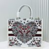 Dior Book Tote24 Early Spring New Arrival Large Size with Leather Trim