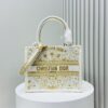 Dior Book Tote24 Early Spring New Arrival Small Size with Leather Trim