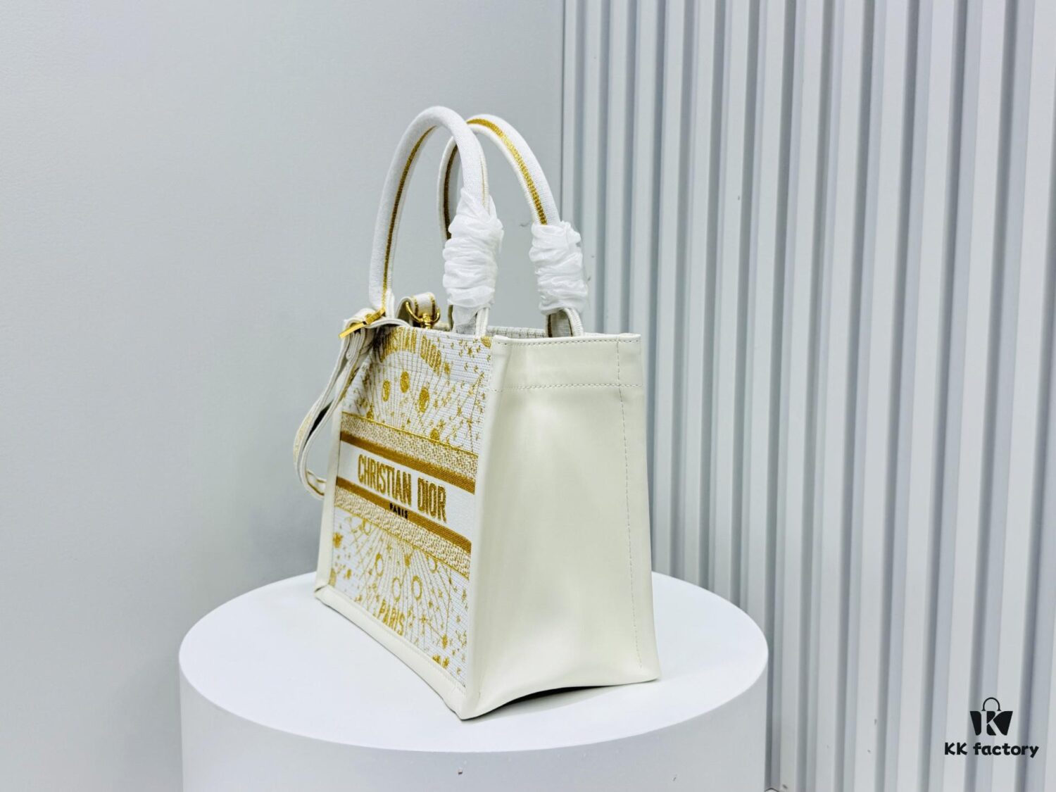 Dior Book Tote24 Early Spring New Arrival Small Size with Leather Trim