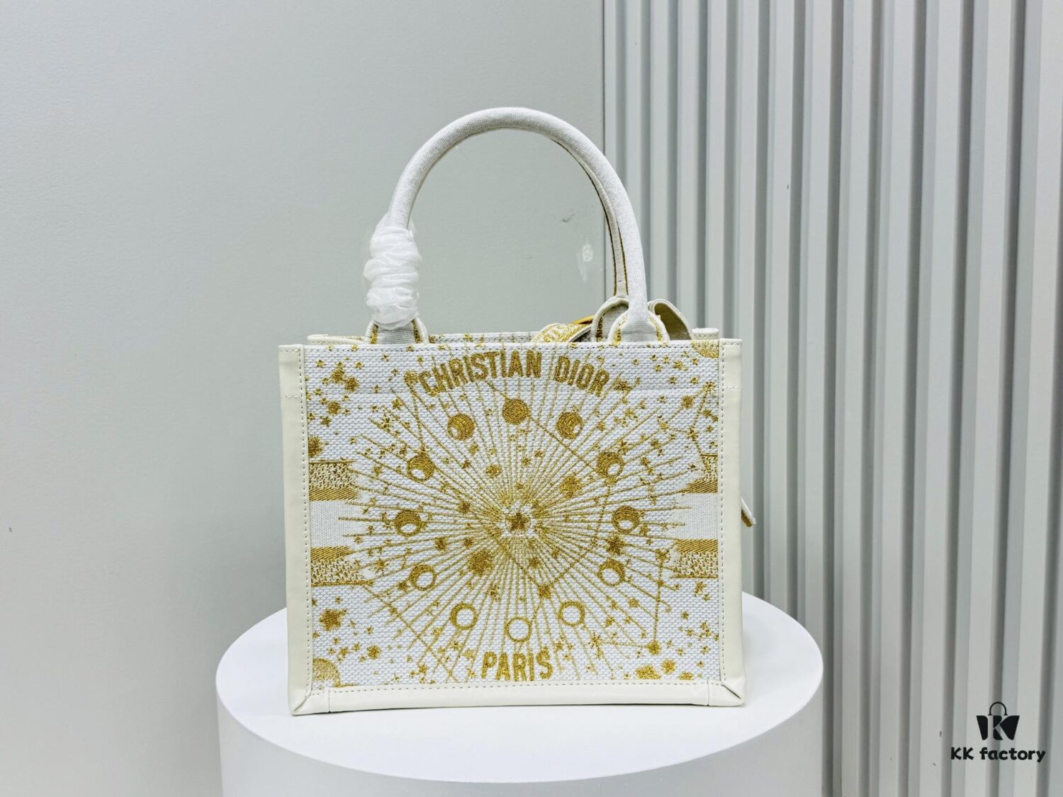 Dior Book Tote24 Early Spring New Arrival Small Size with Leather Trim