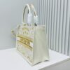 Dior Book Tote24 Early Spring New Arrival Medium Size with Leather Trim