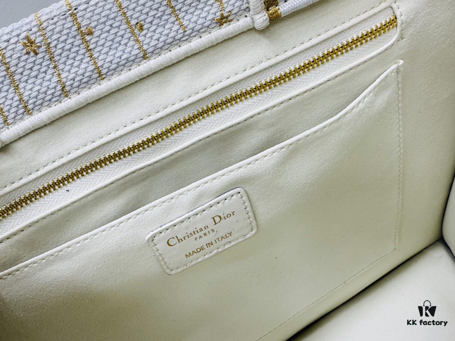 Dior Book Tote24 Early Spring New Arrival Medium Size with Leather Trim