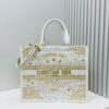 Dior Book Tote24 Early Spring New Arrival, Large Size with Leather Trim
