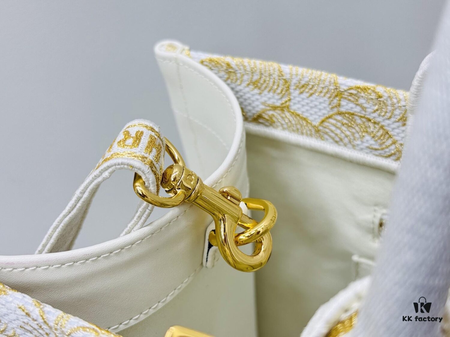 Dior Book Tote24 Early Spring New Arrival, Large Size with Leather Trim