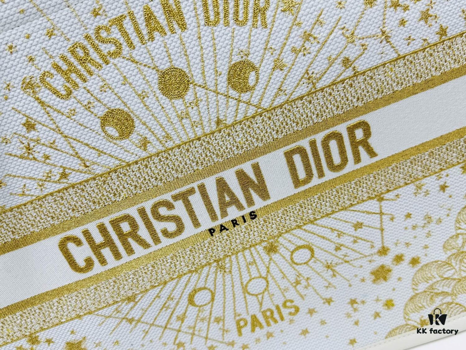 Dior Book Tote24 Early Spring New Arrival, Large Size with Leather Trim