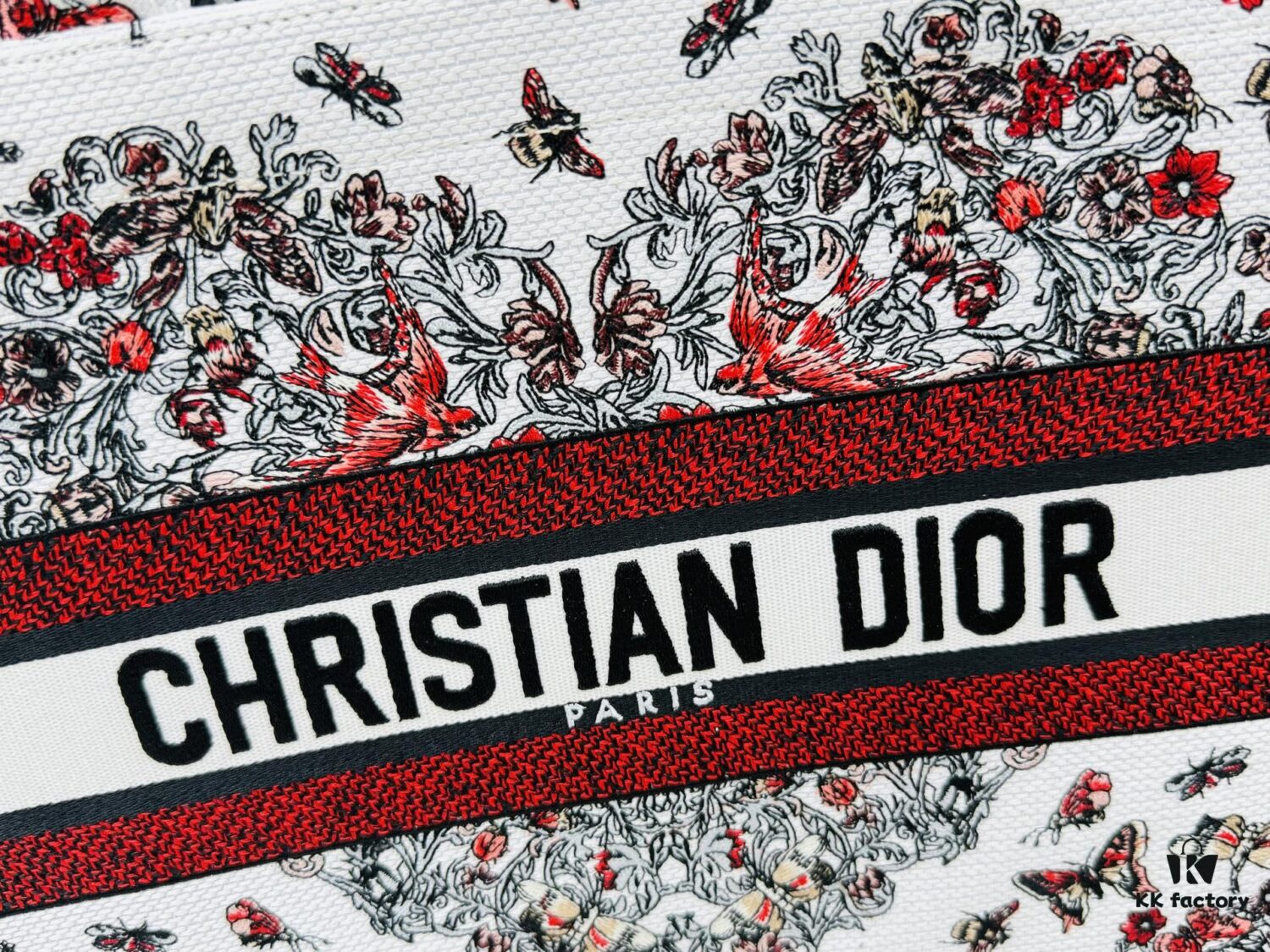 ️Thick Yarn Heavy Fabric Original Order Medium [Dior Book Tote]