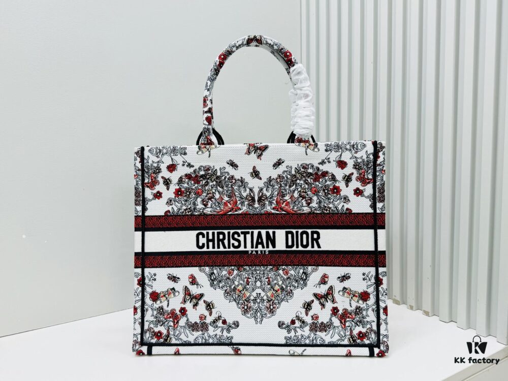 Thick Yarn Heavy Fabric Original Order Oversized Di0r Book Tote