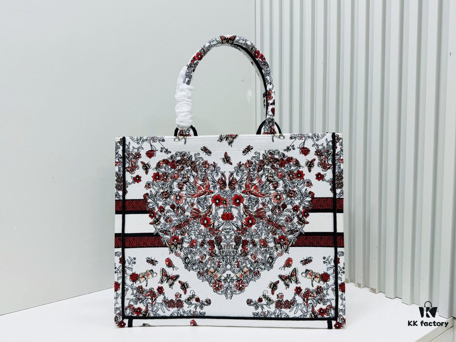 Oversized Original Order Thick Yarn Fabric Dior Book Tote