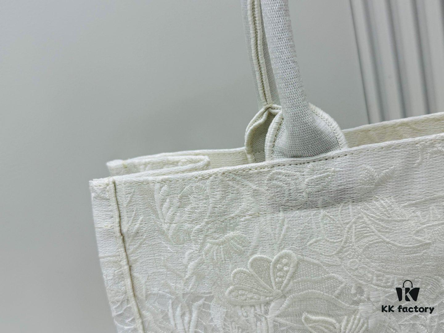 Oversized Original Order Thick Yarn Fabric Dior Book Tote