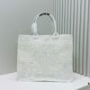 Oversized Original Order Thick Yarn Fabric Dior Book Tote
