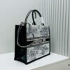 Dior Book Tote24 Early Spring New Arrival Large Size with Leather Trim