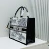 Dior Book Tote24 Early Spring New Arrival Large Size with Leather Trim