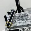 Dior Book Tote24 Early Spring New Arrival Medium Size with Leather Trim
