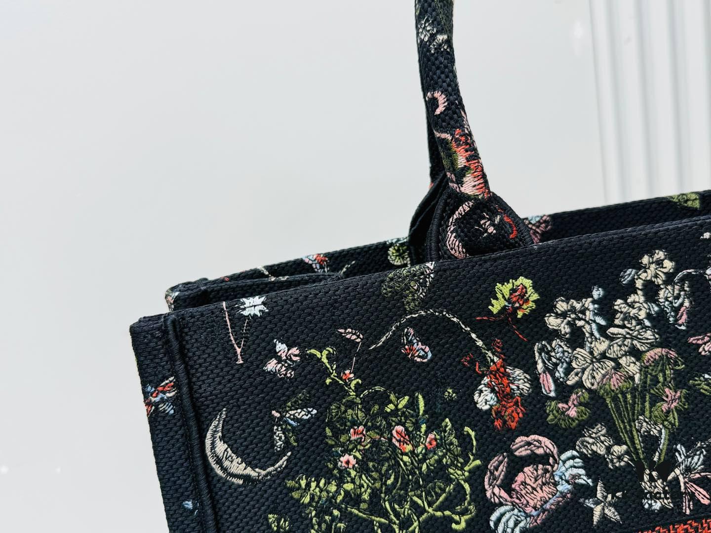 Oversized Original Order Thick Yarn Fabric Dior Book Tote