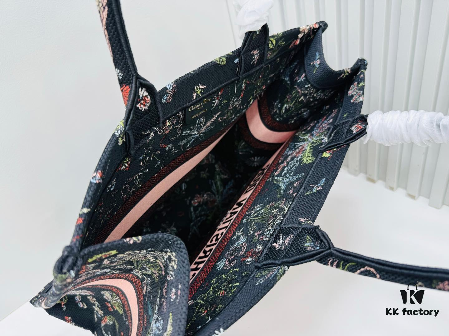 Oversized Original Order Thick Yarn Fabric Dior Book Tote