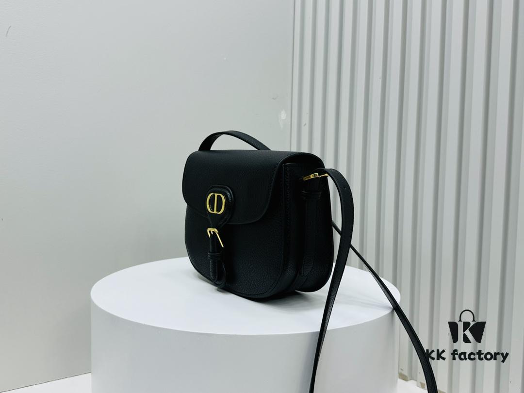 Litchi Grain Medium-sized Dior Bobby Bag 2024 Fall/Winter New Vintage Style