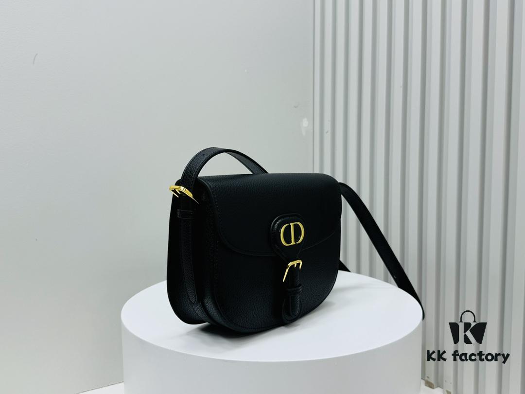 Litchi Grain Medium-sized Dior Bobby Bag 2024 Fall/Winter New Vintage Style