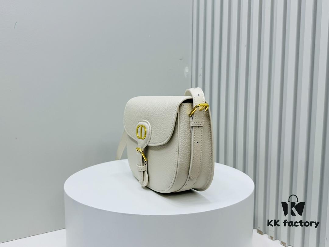 Litchi Grain Medium Dior Bobby Bag 2024 Fall/Winter New Vintage Style