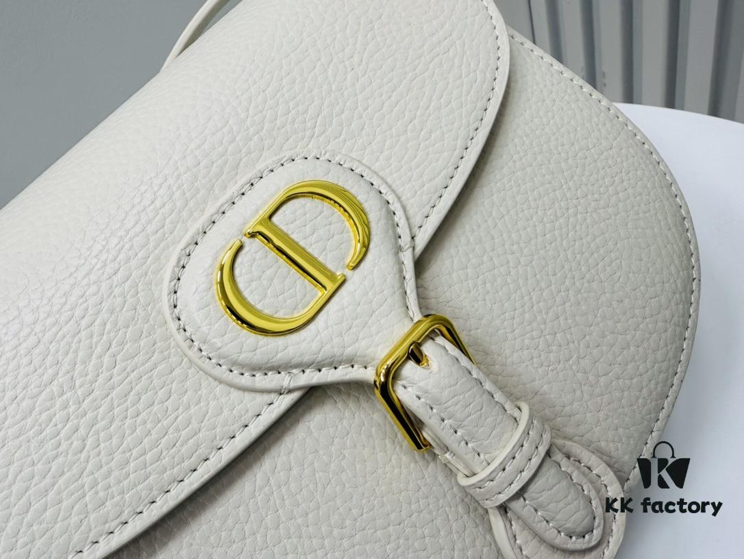 Litchi Grain Medium Dior Bobby Bag 2024 Fall/Winter New Vintage Style