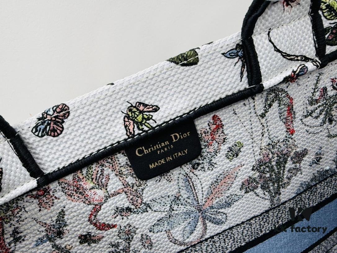 Oversized Original Order Thick Yarn Fabric Dior Book Tote