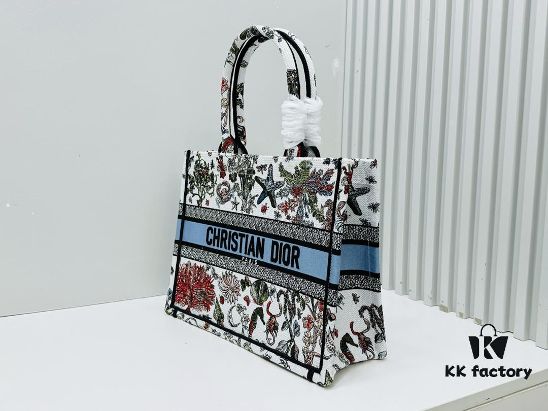 ️Thick Yarn Heavy Fabric Original Order Medium [Dior Book Tote]