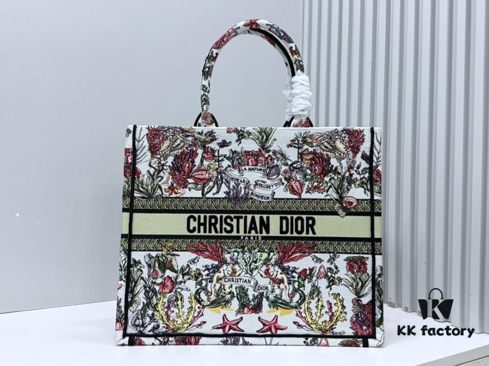 Thick Yarn Heavy Fabric Original Order Large Size [Dior Book Tote]