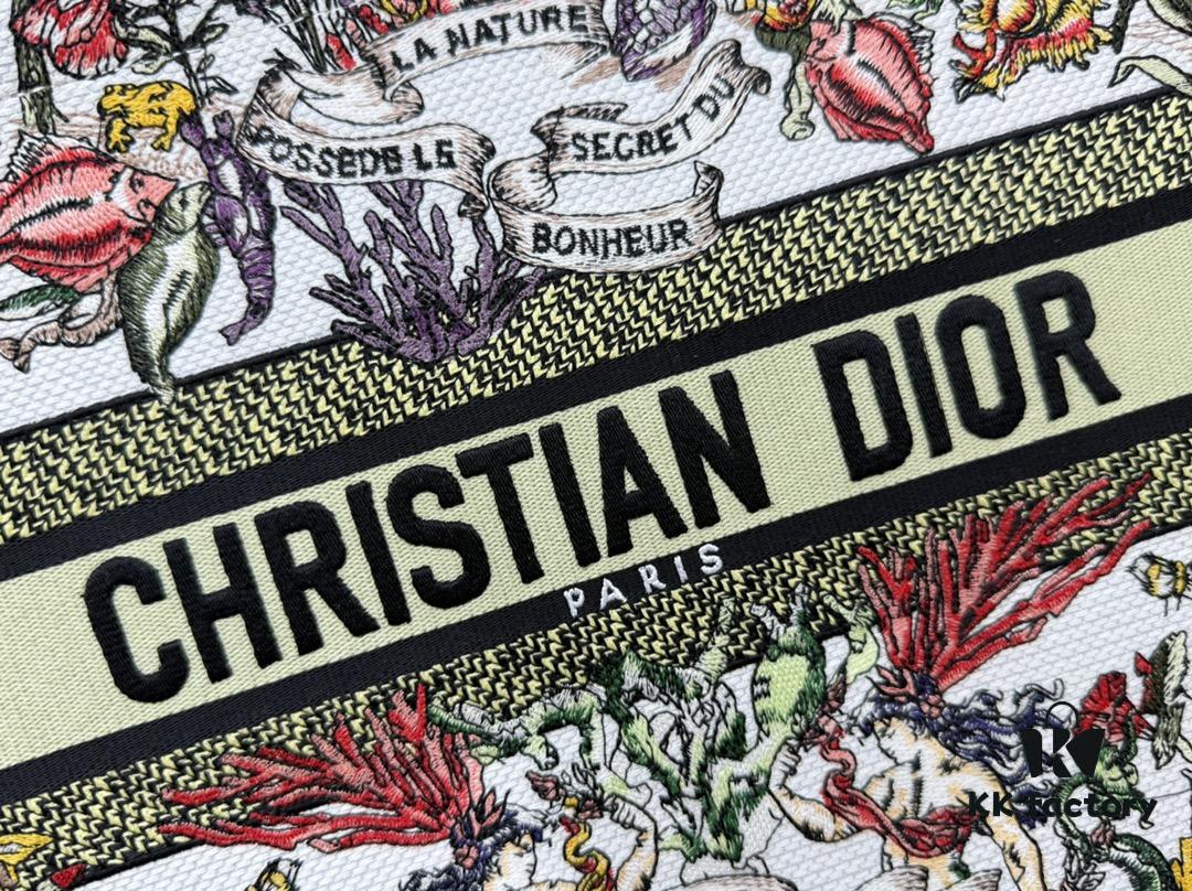 Thick Yarn Heavy Fabric Original Order Large Size [Dior Book Tote]