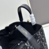 Dior Always Tweed Series, Luxury Original Leather, Quilted Design, Elegant and Stylish Handbag