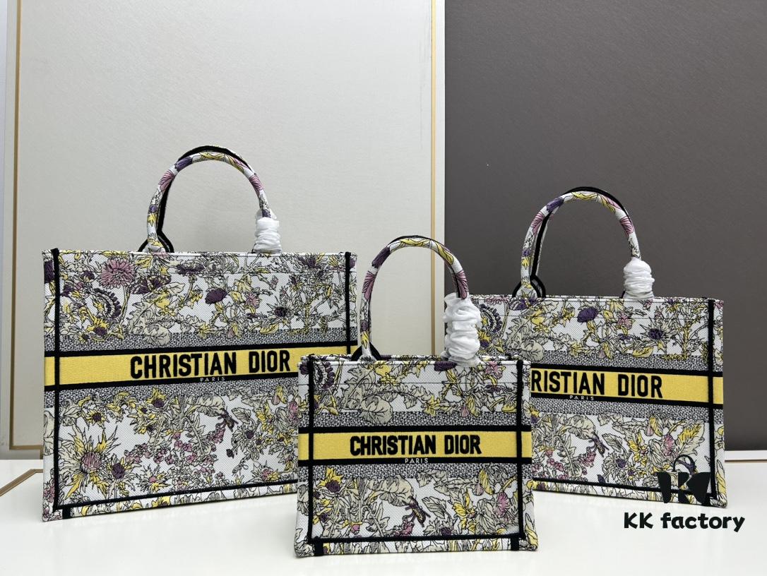 Authentic Large 330, Medium, Small Di0r Book Tote