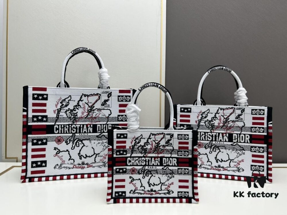 Authentic Large 330, Medium, Small Di0r Book Tote