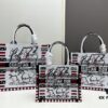 Authentic Large 330, Medium, Small Di0r Book Tote