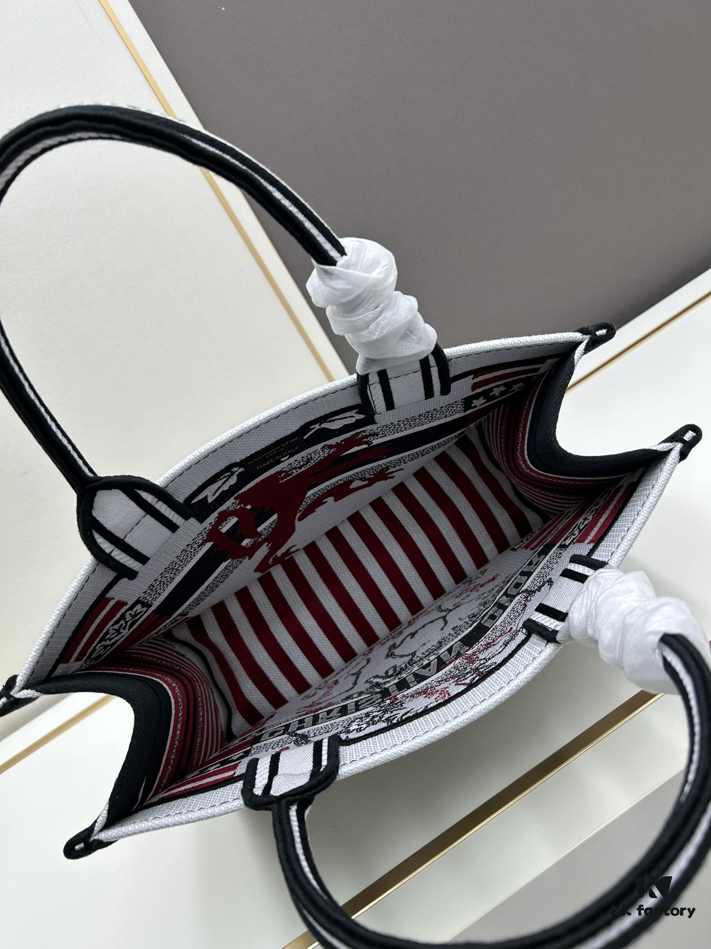 Authentic Large 330, Medium, Small Di0r Book Tote