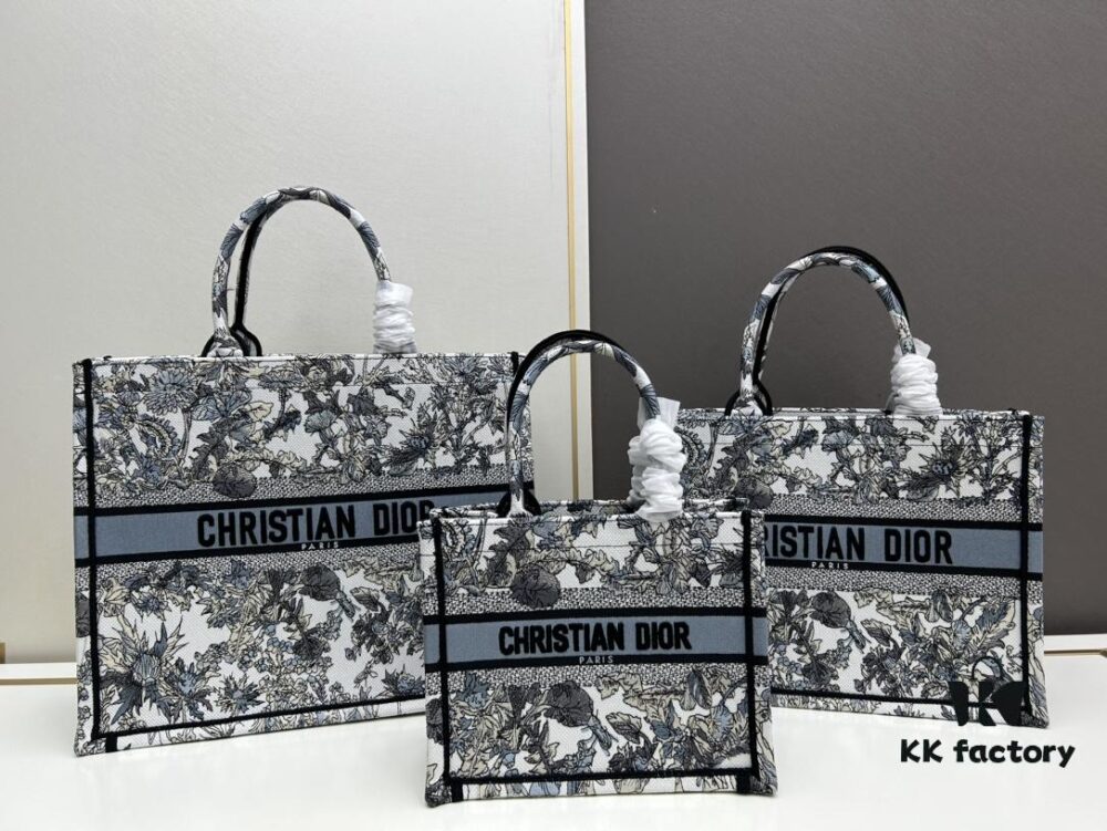 Authentic Dior Book Tote – Large 330, Medium, Small