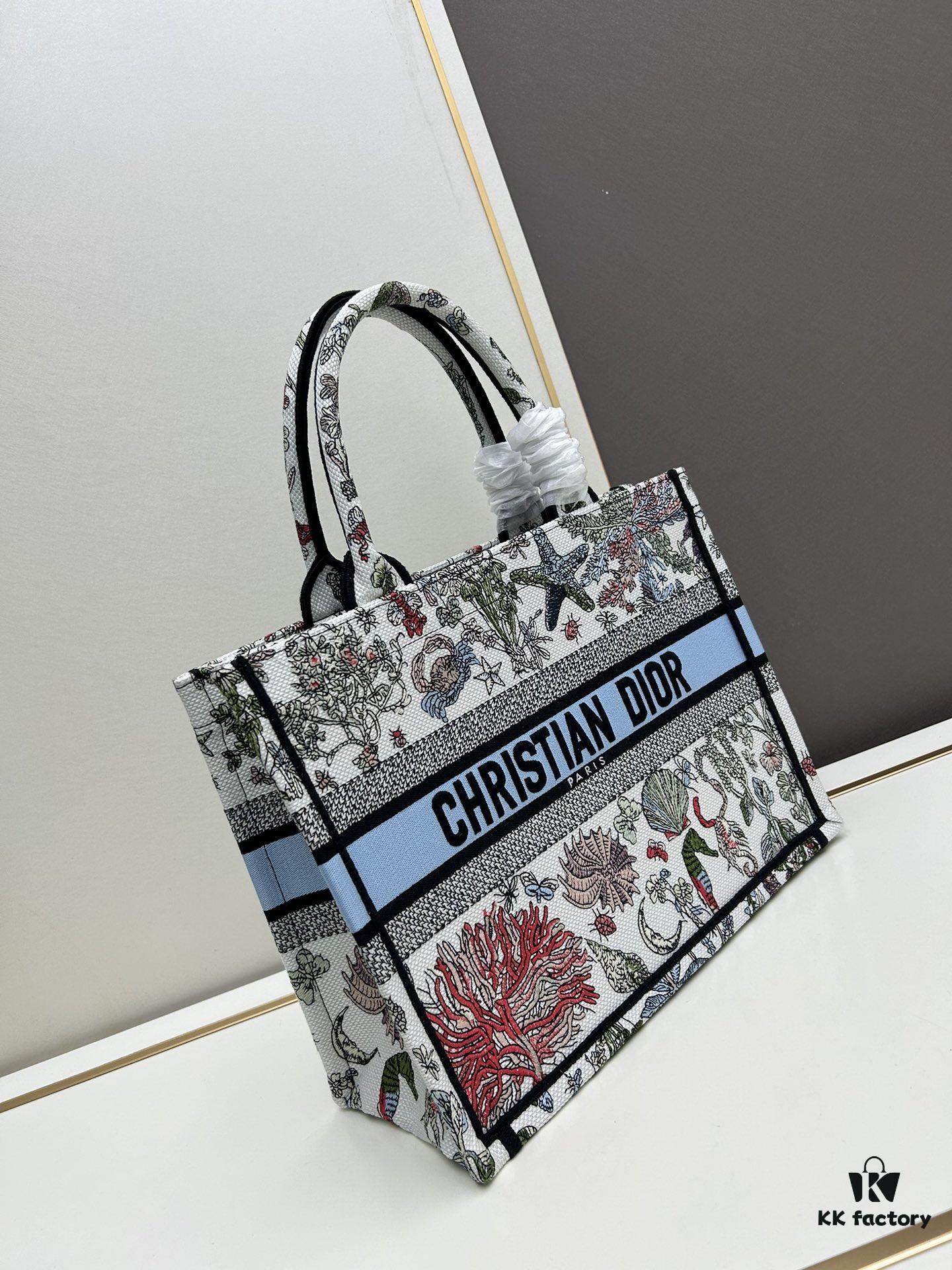 Authentic Large 330, Medium, Small Di0r Book Tote