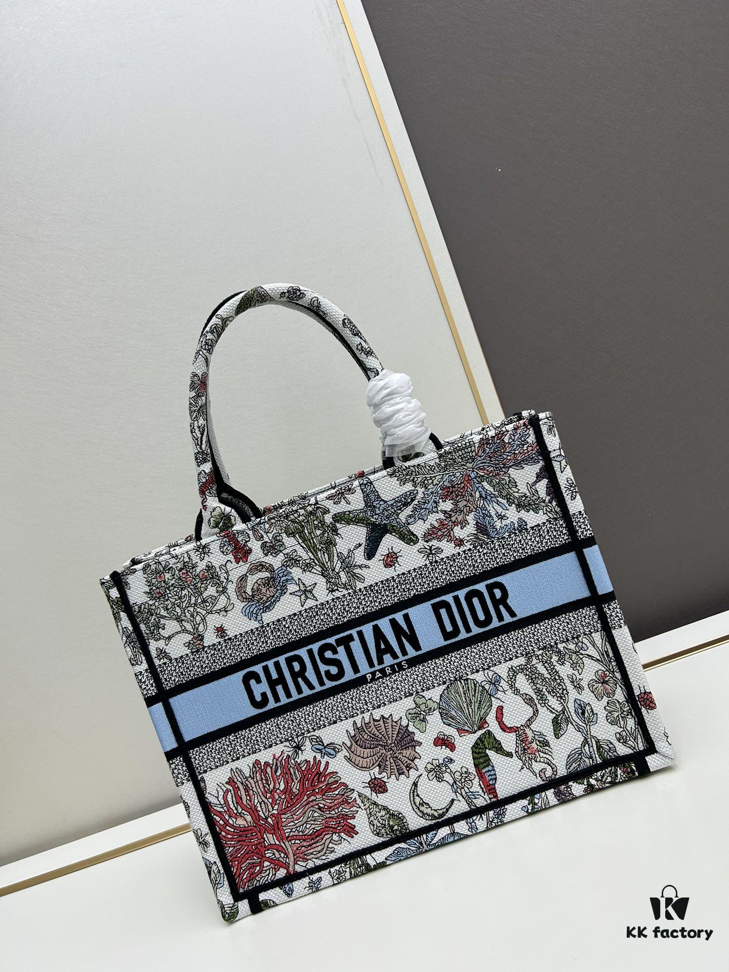 Authentic Large 330, Medium, Small Di0r Book Tote