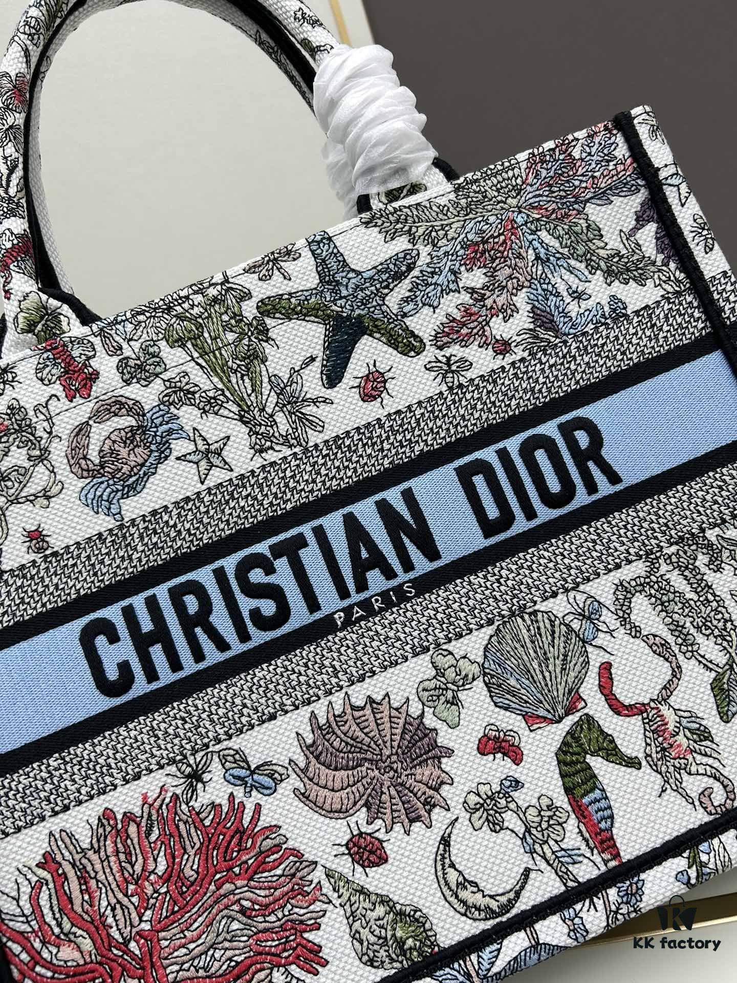 Authentic Large 330, Medium, Small Di0r Book Tote