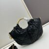 DIOR 2025 New Vintage-Style Puff Bag in Leather and Fabric