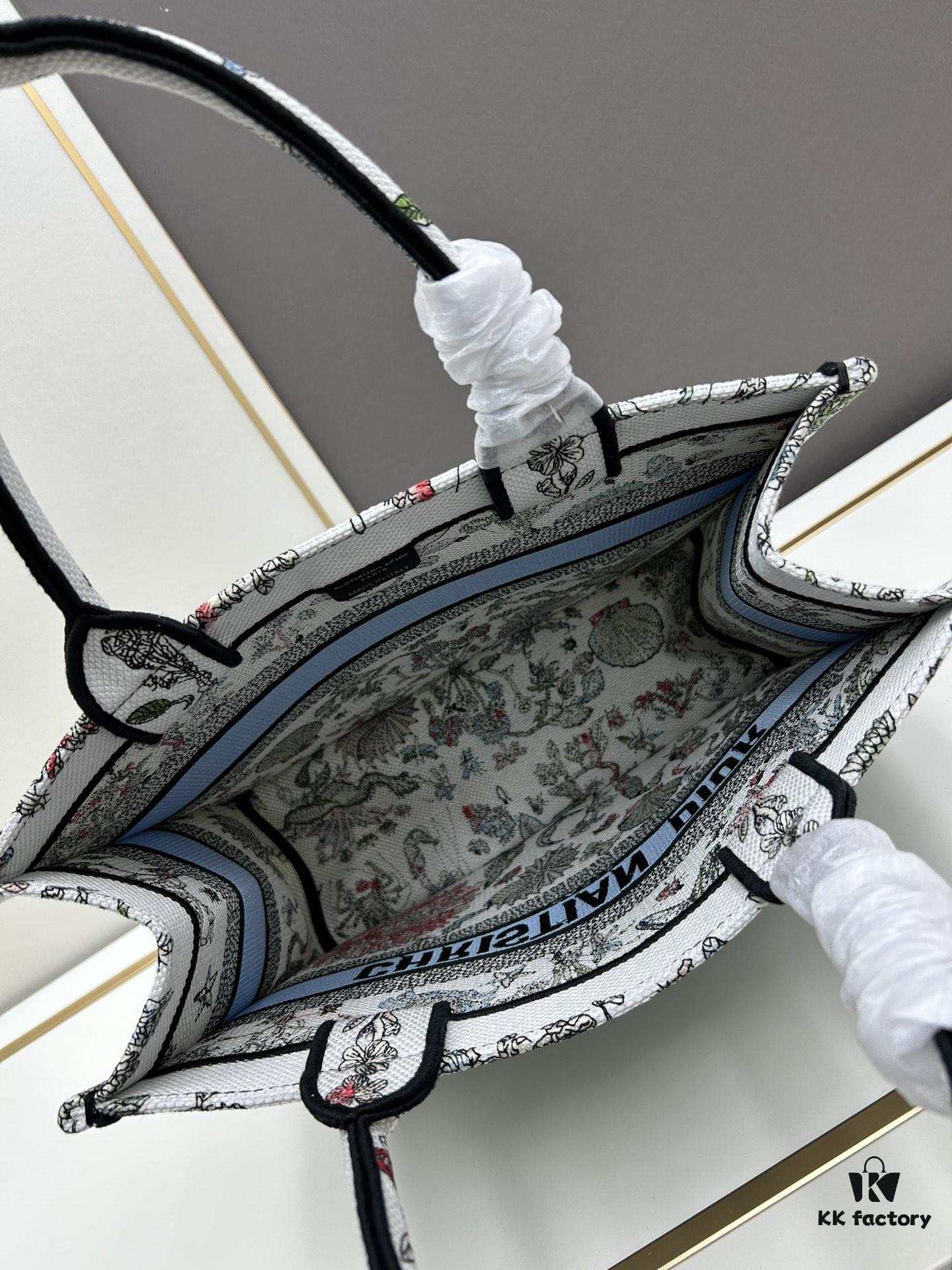 Authentic Large 330, Medium, Small Di0r Book Tote