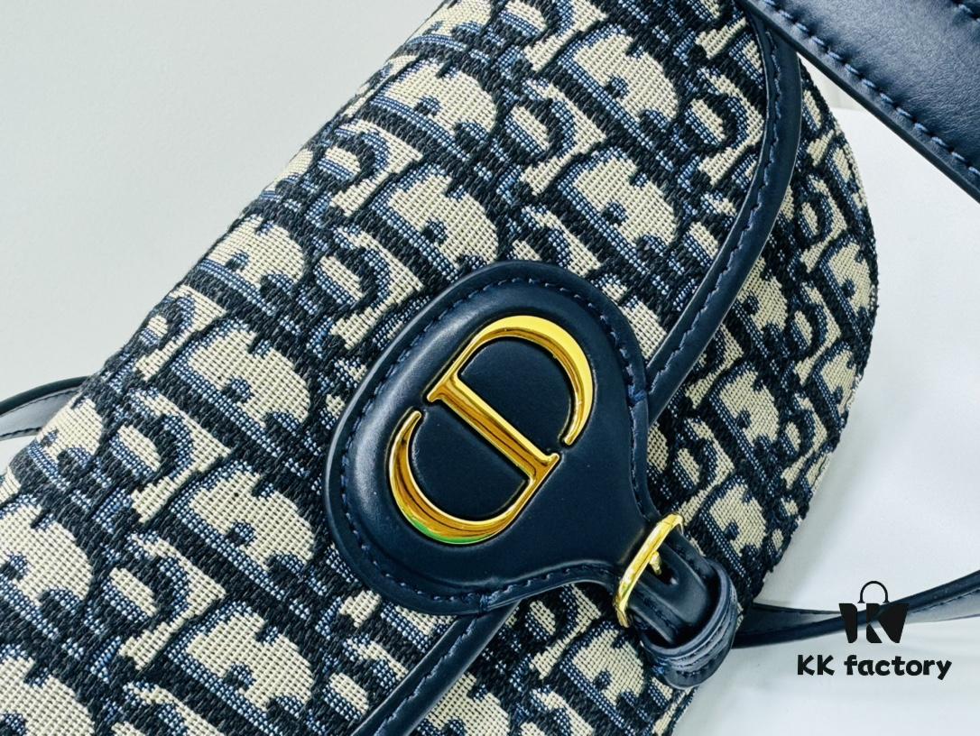 Latest Dior Bobby Vintage Canvas Bag with Adjustable Strap