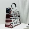 Oversized Original Order Thick Yarn Fabric Dior Book Tote