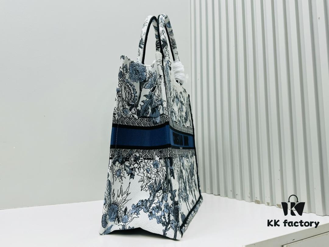 Oversized Original Order Thick Yarn Fabric Dior Book Tote