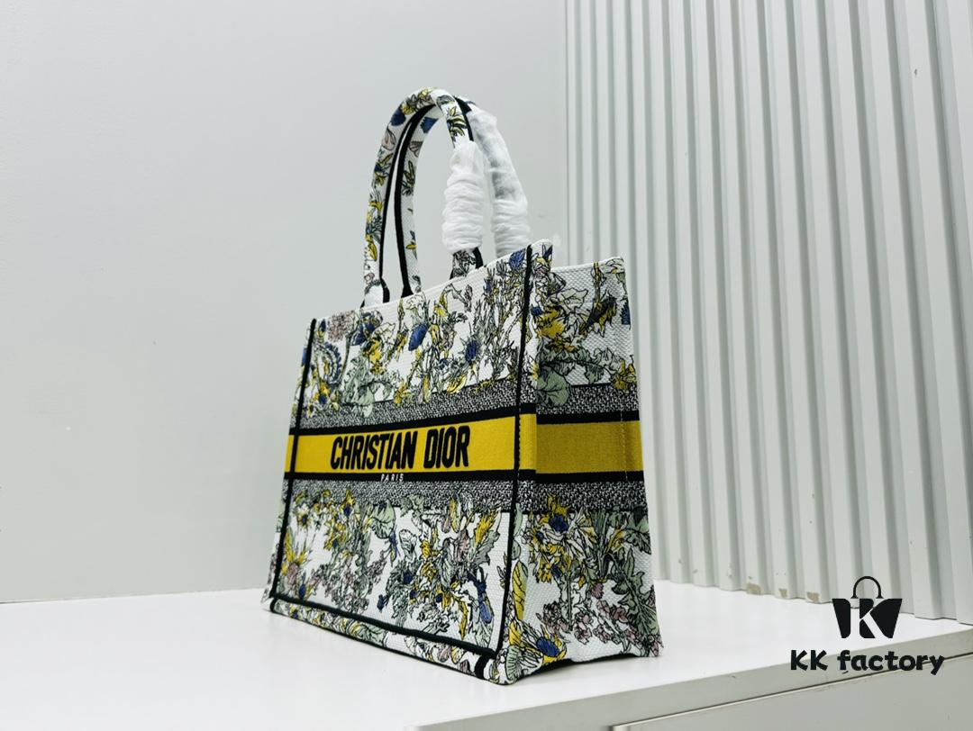 Thick Thread, Heavy Fabric Original Order Medium Size [Di0r Book Tote]