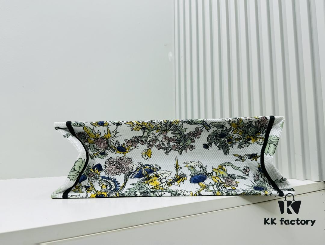 Oversized Original Order Thick Yarn Fabric Dior Book Tote