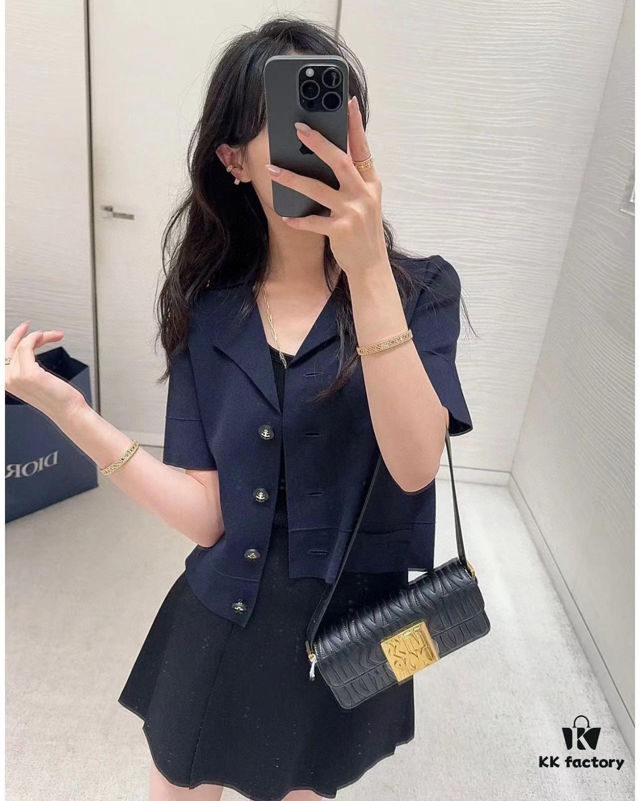 Miss Dior Flap Handbag in Quilted Calfskin – Winter 2024 Ready-to-Wear Collection