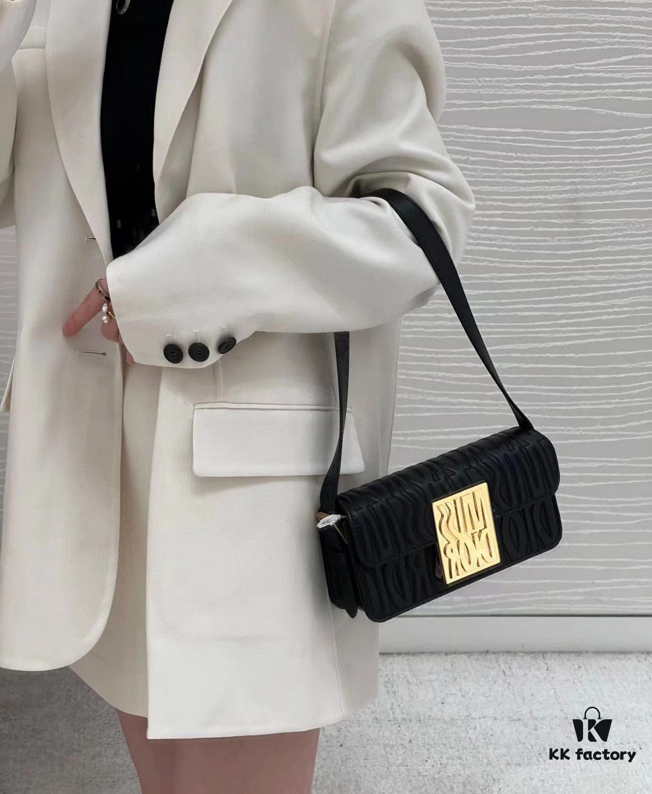 Miss Dior Flap Handbag in Quilted Calfskin – Winter 2024 Ready-to-Wear Collection